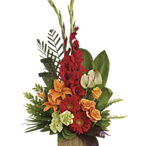 Heart's Companion Bouquet | Mixed Bouquets | Same Day Flower Delivery | Orange | Teleflora
