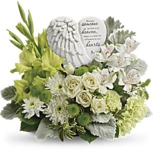 Hearts In Heaven Bouquet | Mixed Bouquets | Same Day Flower Delivery | White | Teleflora