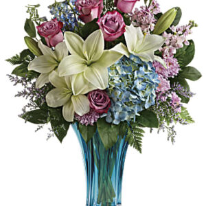 Heart's Pirouette Bouquet | Mixed Bouquets | Same Day Flower Delivery | Multi-Colored | Teleflora