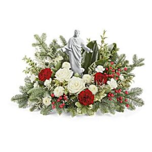 Heavenly Peace Bouquet | Roses | Same Day Flower Delivery | White | Teleflora