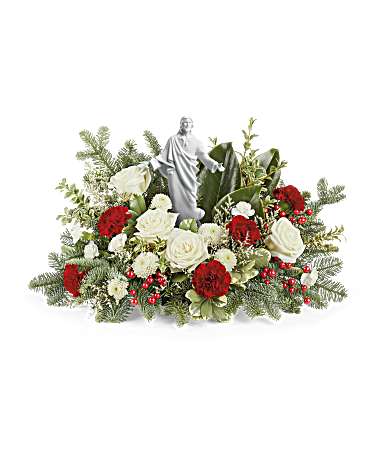 Heavenly Peace Bouquet | Roses | Same Day Flower Delivery | White | Teleflora