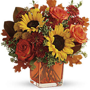 Hello Autumn Bouquet | Mixed Bouquets | Same Day Flower Delivery | Multi-Colored | Teleflora