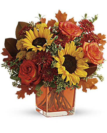 Hello Autumn Bouquet | Mixed Bouquets | Same Day Flower Delivery | Multi-Colored | Teleflora