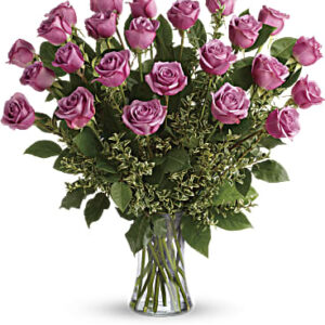 Hey Gorgeous Bouquet | Roses | Same Day Flower Delivery | Purple | Teleflora