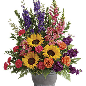 Hues Of Hope Bouquet | Mixed Bouquets | Same Day Flower Delivery | Multi-Colored | Teleflora