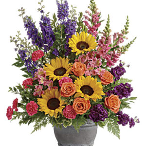Hues Of Hope Bouquet | Mixed Bouquets | Same Day Flower Delivery | Multi-Colored | Teleflora