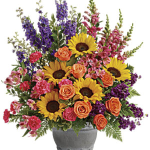 Hues Of Hope Bouquet | Mixed Bouquets | Same Day Flower Delivery | Multi-Colored | Teleflora