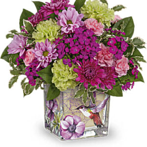 Hummingbird Garden Bouquet | Mixed Bouquets | Same Day Flower Delivery | Multi-Colored | Teleflora