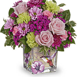 Hummingbird Garden Bouquet | Mixed Bouquets | Same Day Flower Delivery | Multi-Colored | Teleflora