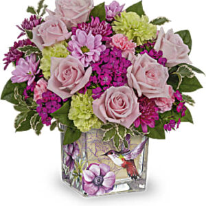 Hummingbird Garden Bouquet | Mixed Bouquets | Same Day Flower Delivery | Multi-Colored | Teleflora
