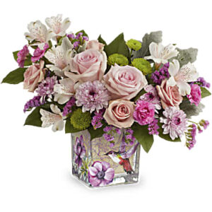 Hummingbird Surprise Bouquet | Mixed Bouquets | Same Day Flower Delivery | Pink | Teleflora