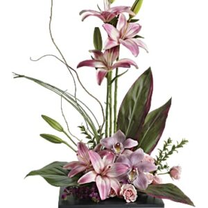Imagination Blooms With Cymbidium Orchids Bouquet | Mixed Bouquets | Same Day Flower Delivery | Pink | Teleflora