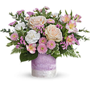 In A Blush Bouquet | Mixed Bouquets | Same Day Flower Delivery | Multi-Colored | Teleflora