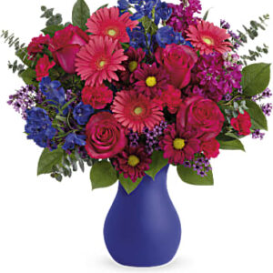 Jewel Tones Bouquet | Mixed Bouquets | Same Day Flower Delivery | Multi-Colored | Teleflora
