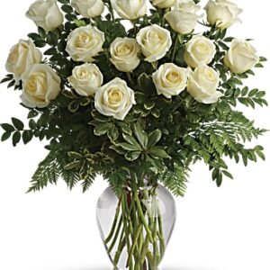 Joy Of Roses Bouquet | Same Day Flower Delivery | White | Teleflora