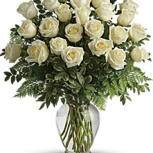 Joy Of Roses Bouquet | Same Day Flower Delivery | White | Teleflora