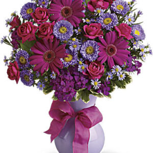 Joyful Jubilee Bouquet | Mixed Bouquets | Same Day Flower Delivery | Pink | Teleflora