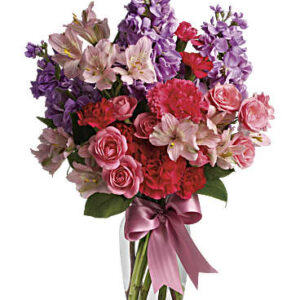 Jumping For Joy Bouquet | Mixed Bouquets | Same Day Flower Delivery | Pink | Teleflora