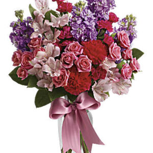 Jumping For Joy Bouquet | Mixed Bouquets | Same Day Flower Delivery | Pink | Teleflora
