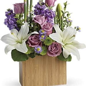 Kissed With Bliss Bouquet | Mixed Bouquets | Same Day Flower Delivery | White | Teleflora