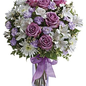 Lavender Laughter Bouquet | Mixed Bouquets | Same Day Flower Delivery | White | Teleflora