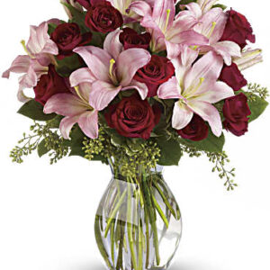 Lavish Love Bouquet With Long Stemmed Red Roses | Mixed Bouquets | Same Day Flower Delivery | Teleflora