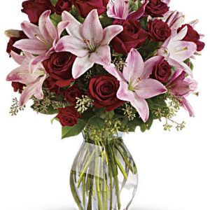 Lavish Love Bouquet With Long Stemmed Red Roses | Mixed Bouquets | Same Day Flower Delivery | Teleflora