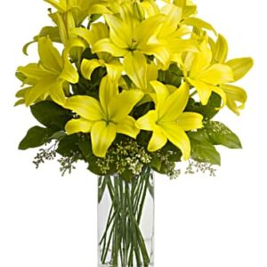 Lily Sunshine Bouquet | Lilies | Same Day Flower Delivery | Yellow | Teleflora