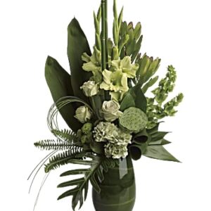 Limelight Bouquet | Roses | Same Day Flower Delivery | Green | Teleflora