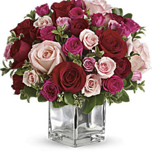 Love Medley Bouquet With Red Roses | Same Day Flower Delivery | Teleflora