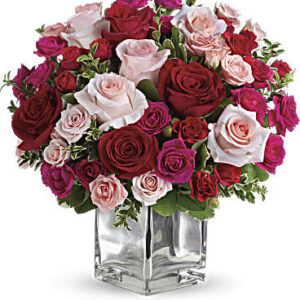 Love Medley Bouquet With Red Roses | Same Day Flower Delivery | Teleflora