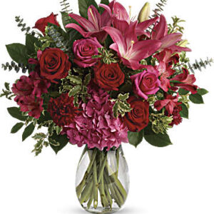 Love Struck Bouquet | Mixed Bouquets | Same Day Flower Delivery | Red | Teleflora