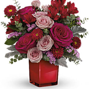 Loving Bunch Bouquet | Mixed Bouquets | Same Day Flower Delivery | Red | Teleflora