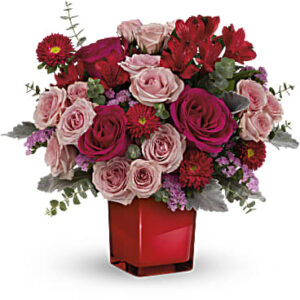 Loving Bunch Bouquet | Mixed Bouquets | Same Day Flower Delivery | Red | Teleflora