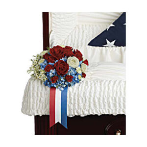 Loving Legacy Casket Insert | Mixed Bouquets | Same Day Flower Delivery | Multi-Colored | Teleflora