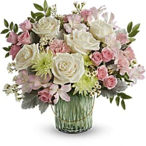 Lush Garden Bouquet | Mixed Bouquets | Same Day Flower Delivery | Multi-Colored | Teleflora