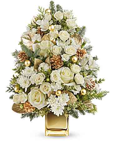 Luxe Winter Tree Bouquet | Mixed Bouquets | Same Day Flower Delivery | White | Teleflora