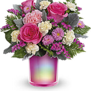 Magical Muse Bouquet | Roses | Same Day Flower Delivery | Pink | Teleflora