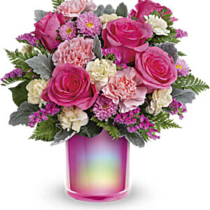 Magical Muse Bouquet | Roses | Same Day Flower Delivery | Pink | Teleflora