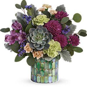 Marvelous Mosaic Bouquet | Mixed Bouquets | Same Day Flower Delivery | Purple | Teleflora
