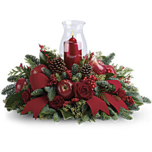 Merry Magnificence | Mixed Bouquets | Same Day Flower Delivery | Red | Teleflora