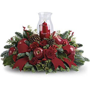 Merry Magnificence | Mixed Bouquets | Same Day Flower Delivery | Red | Teleflora
