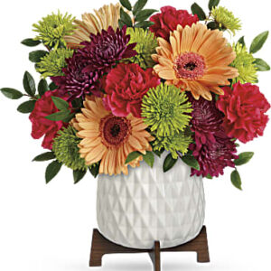 Mid Mod Brights Bouquet | Mixed Bouquets | Same Day Flower Delivery | Multi-Colored | Teleflora