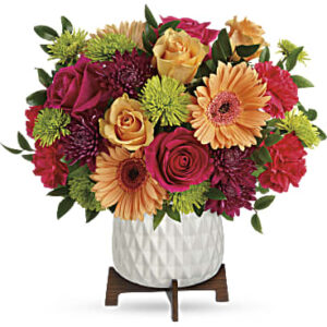 Mid Mod Brights Bouquet | Mixed Bouquets | Same Day Flower Delivery | Multi-Colored | Teleflora