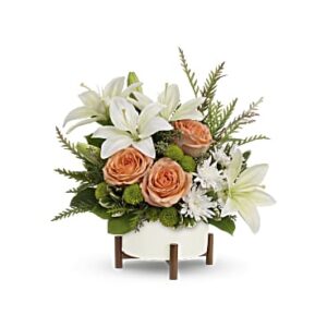 Mod Blooms Bouquet | Mixed Bouquets | Same Day Flower Delivery | White | Teleflora