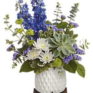 Mod Magnifique Bouquet | Delphiniums | Same Day Flower Delivery | Multi-Colored | Teleflora