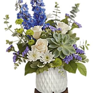 Mod Magnifique Bouquet | Delphiniums | Same Day Flower Delivery | Multi-Colored | Teleflora