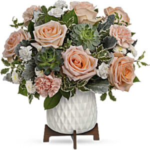Mod Rose Bouquet | Roses | Same Day Flower Delivery | White | Teleflora