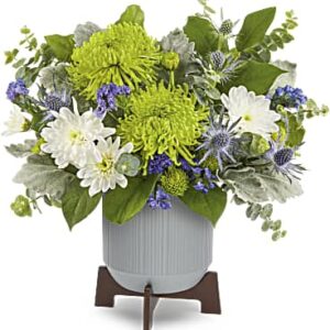 Modern Chic Bouquet | Chrysanthemums | Same Day Flower Delivery | Multi-Colored | Teleflora