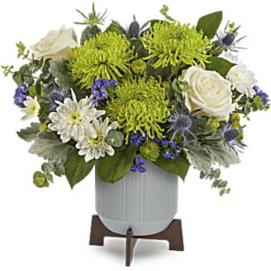 Modern Chic Bouquet | Chrysanthemums | Same Day Flower Delivery | Multi-Colored | Teleflora
